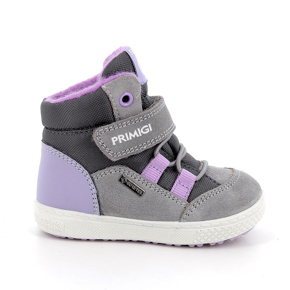Primigi Scarponcini gore-tex da bambina grigio-grigio scuro, Taglia 19