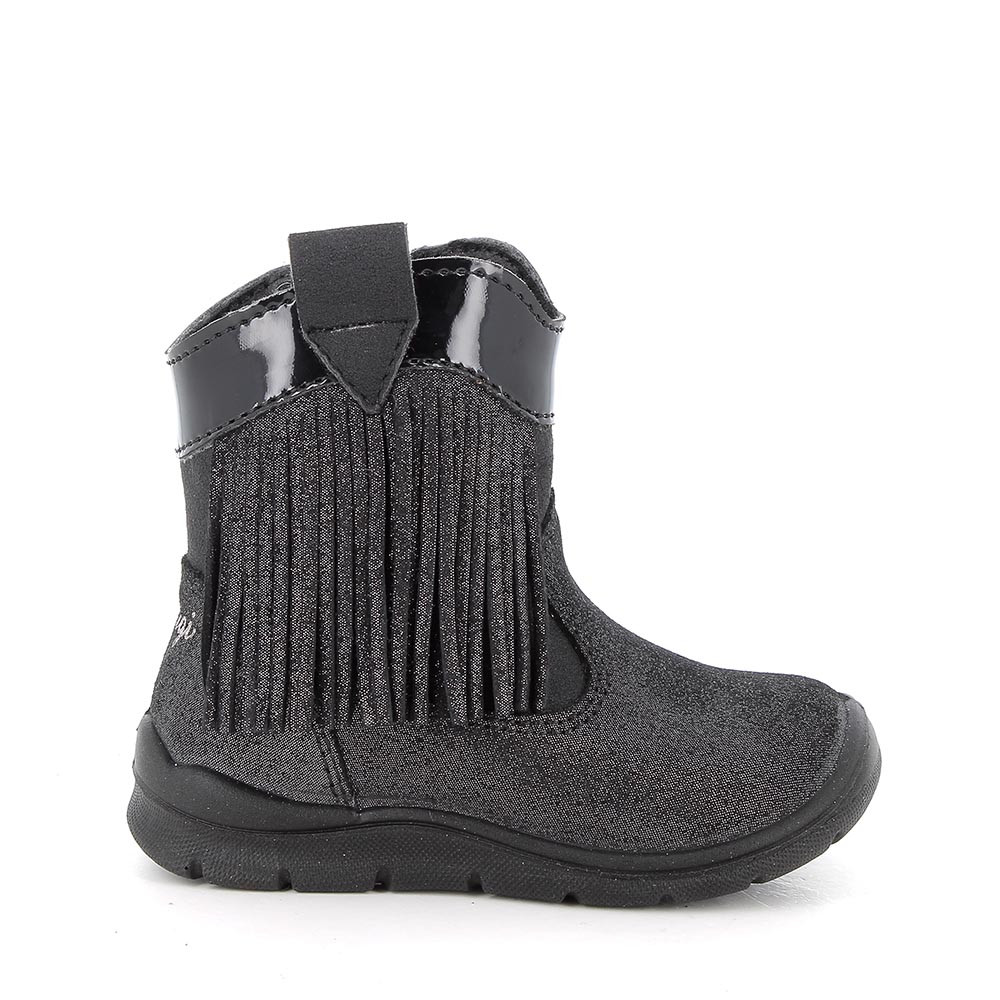 Primigi Stivaletti da bambina nero glitter-nero, Taglia 19
