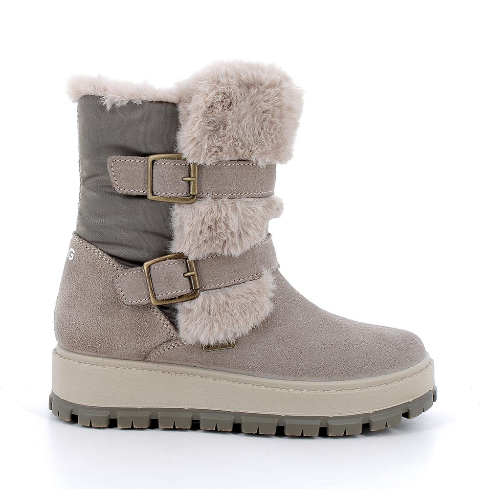 Primigi Stivaletti gore-tex da bambina beige scuro-pietra, Taglia 28