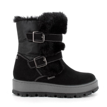 GORE-TEX MAEDCHEN-STIEFELETTEN MIT ÖKOPELZEINSATZ GORE-TEX MAEDCHEN-STIEFELETTEN MIT ÖKOPELZEINSATZ