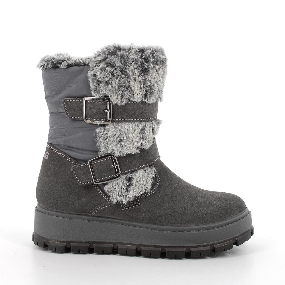 Primigi Stivaletti gore-tex da bambina grigio scuro-grigio, Taglia 28