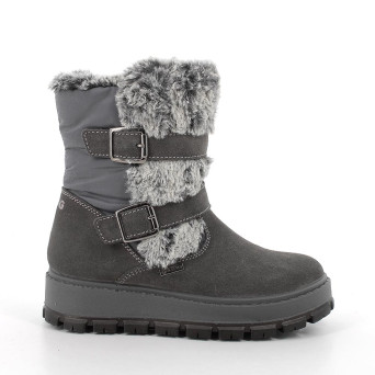 STIVALETTI GORE-TEX CON INSERTO IN PELLICCIA SINTETICA BAMBINA STIVALETTI GORE-TEX CON INSERTO IN PELLICCIA SINTETICA BAMBINA