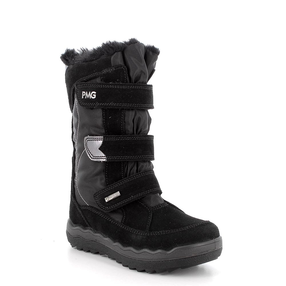 Stivali gore tex da bambina nero
