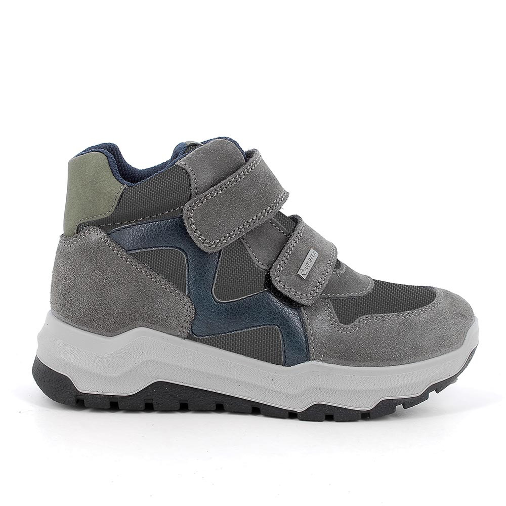 Scarpe gore tex da bambino grigio scuro grigio