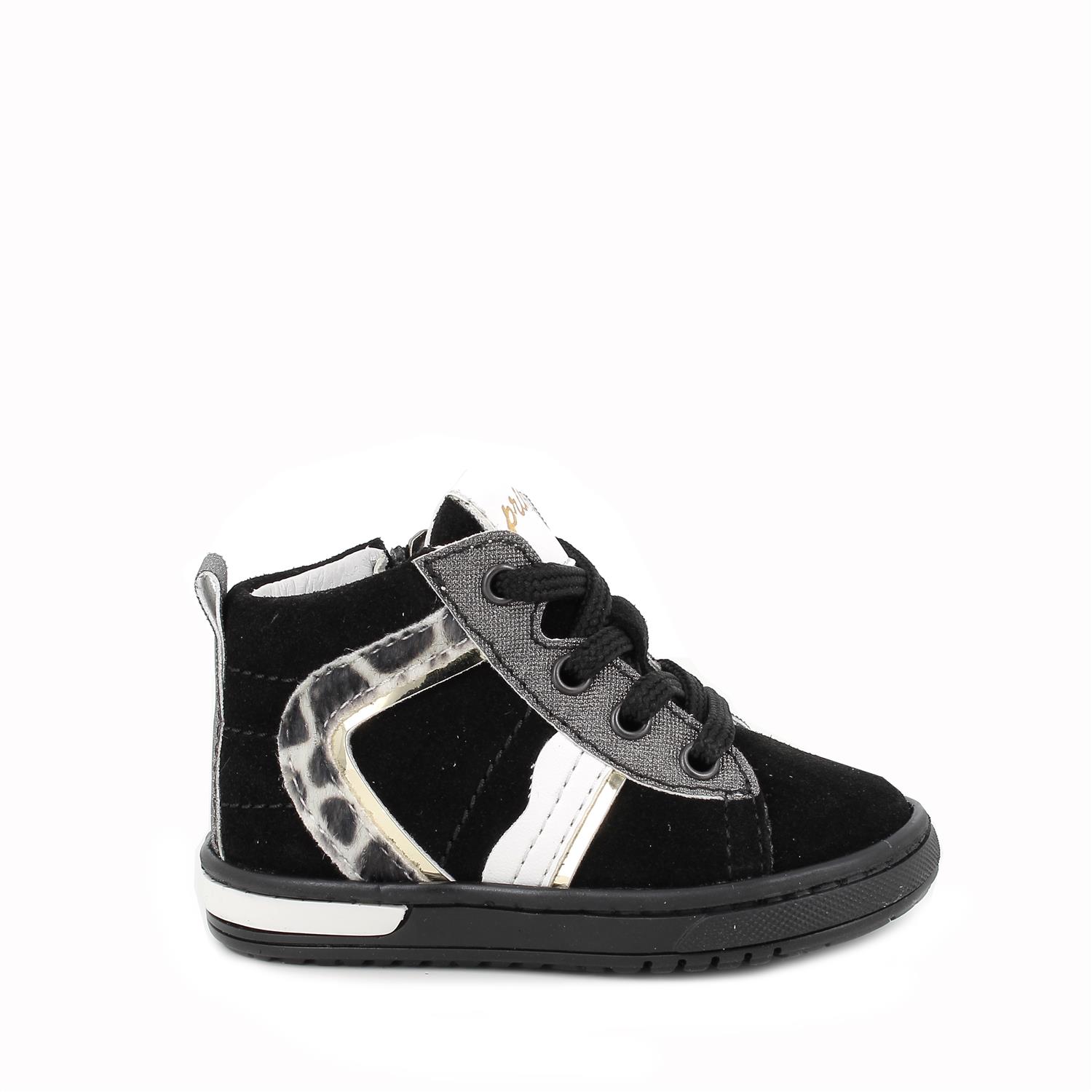 Primigi Scarpe in pelle da bambina nero, Taglia 18