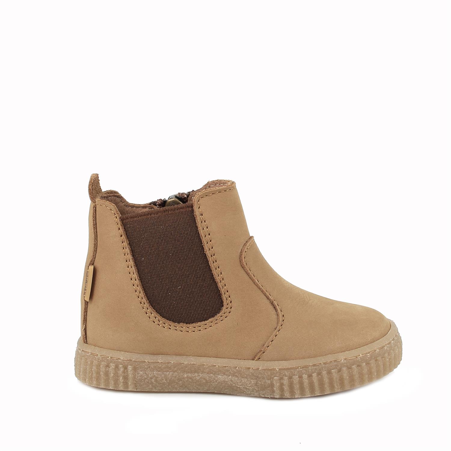 Primigi Stivaletti in pelle da bambino camel, Taglia 20