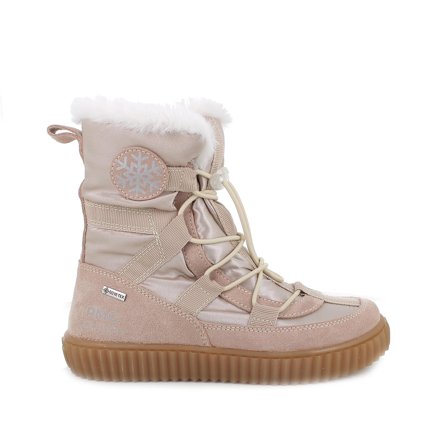 GORE-TEX MAEDCHEN-STIEFELETTEN MIT ÖKOPELZEINSATZ