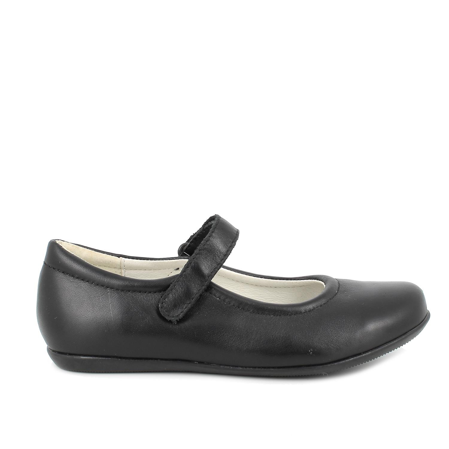 Primigi Ballerine in pelle da bambina nero, Taglia 24