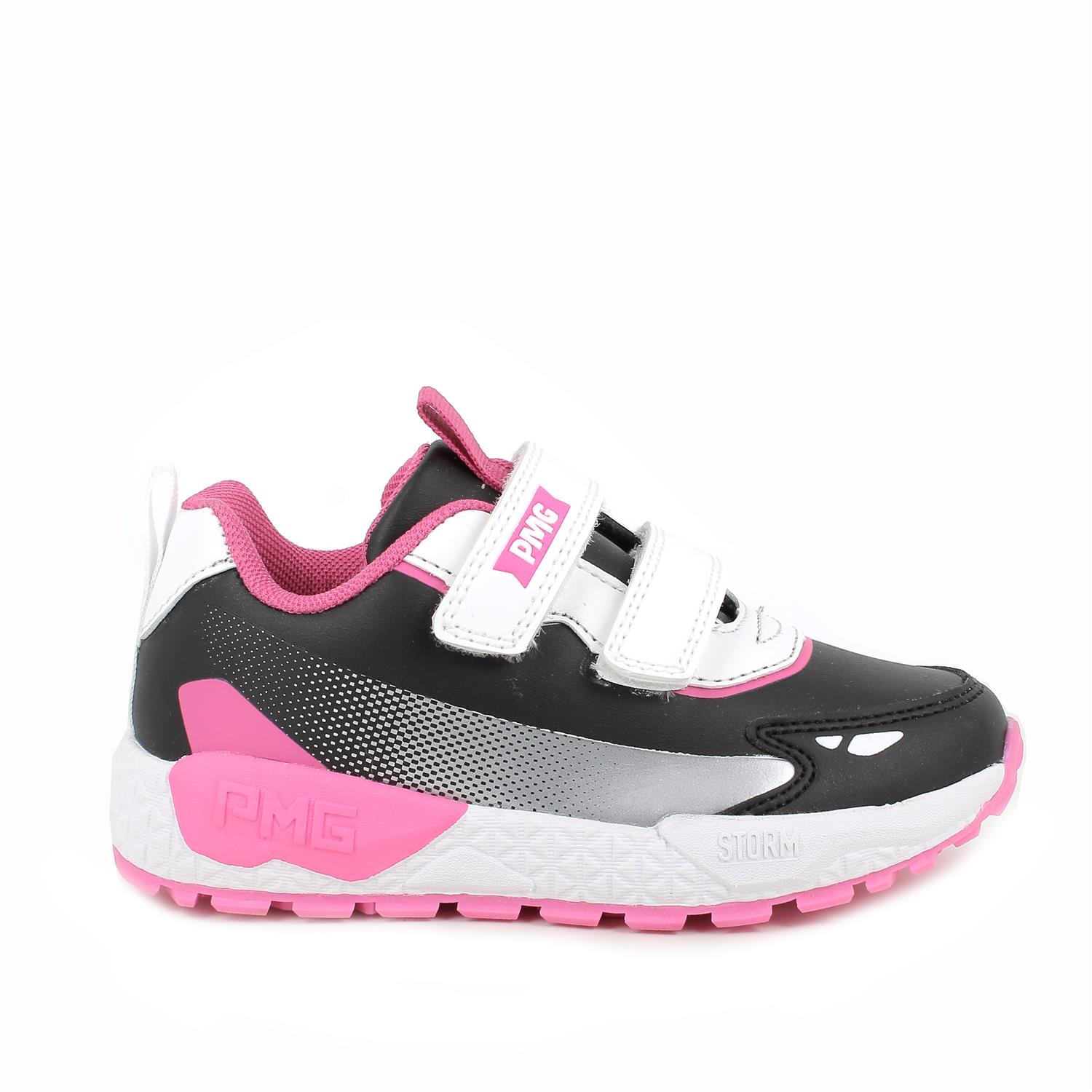 Primigi Sneakers da bambina nero-bianco-fuxia, Taglia 28
