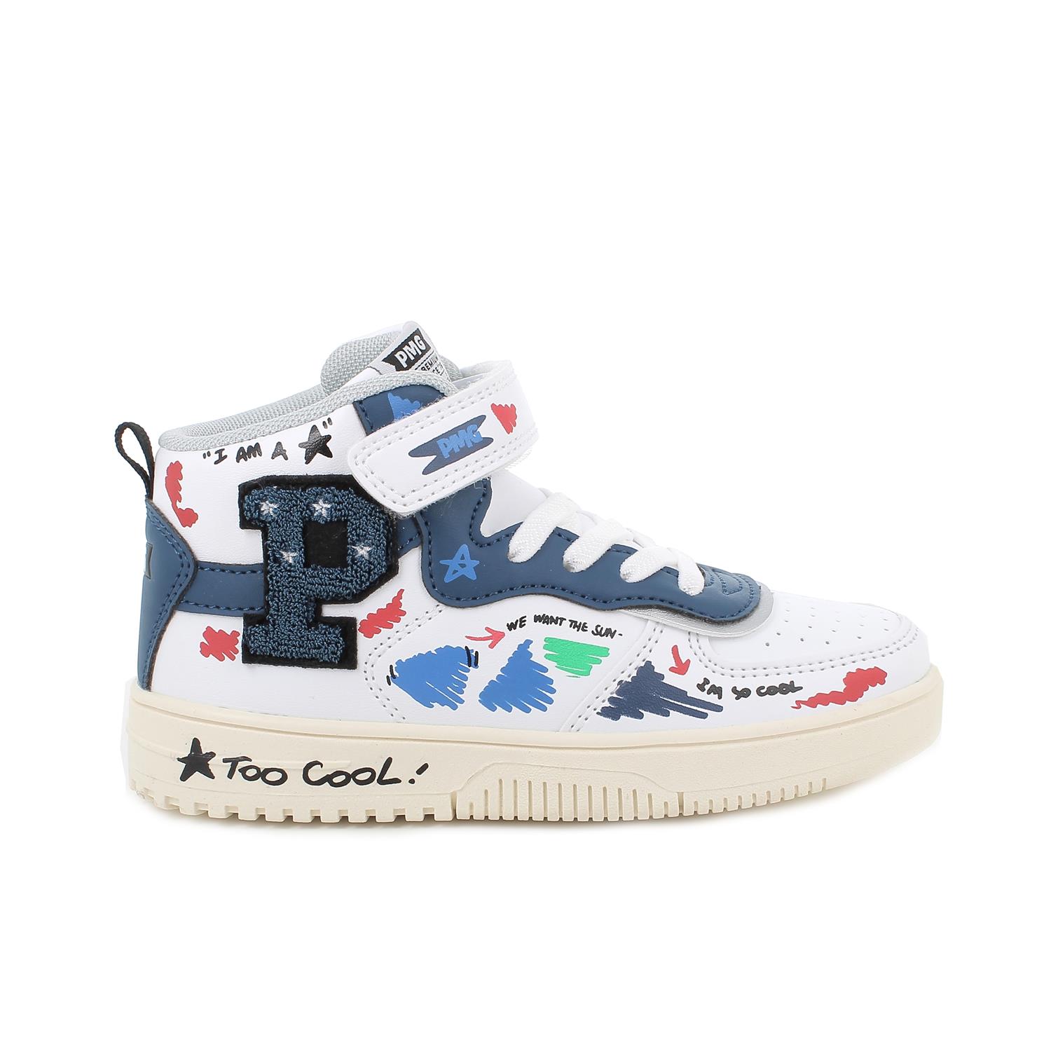 Primigi Sneakers da bambino bianco-avio, Taglia 24