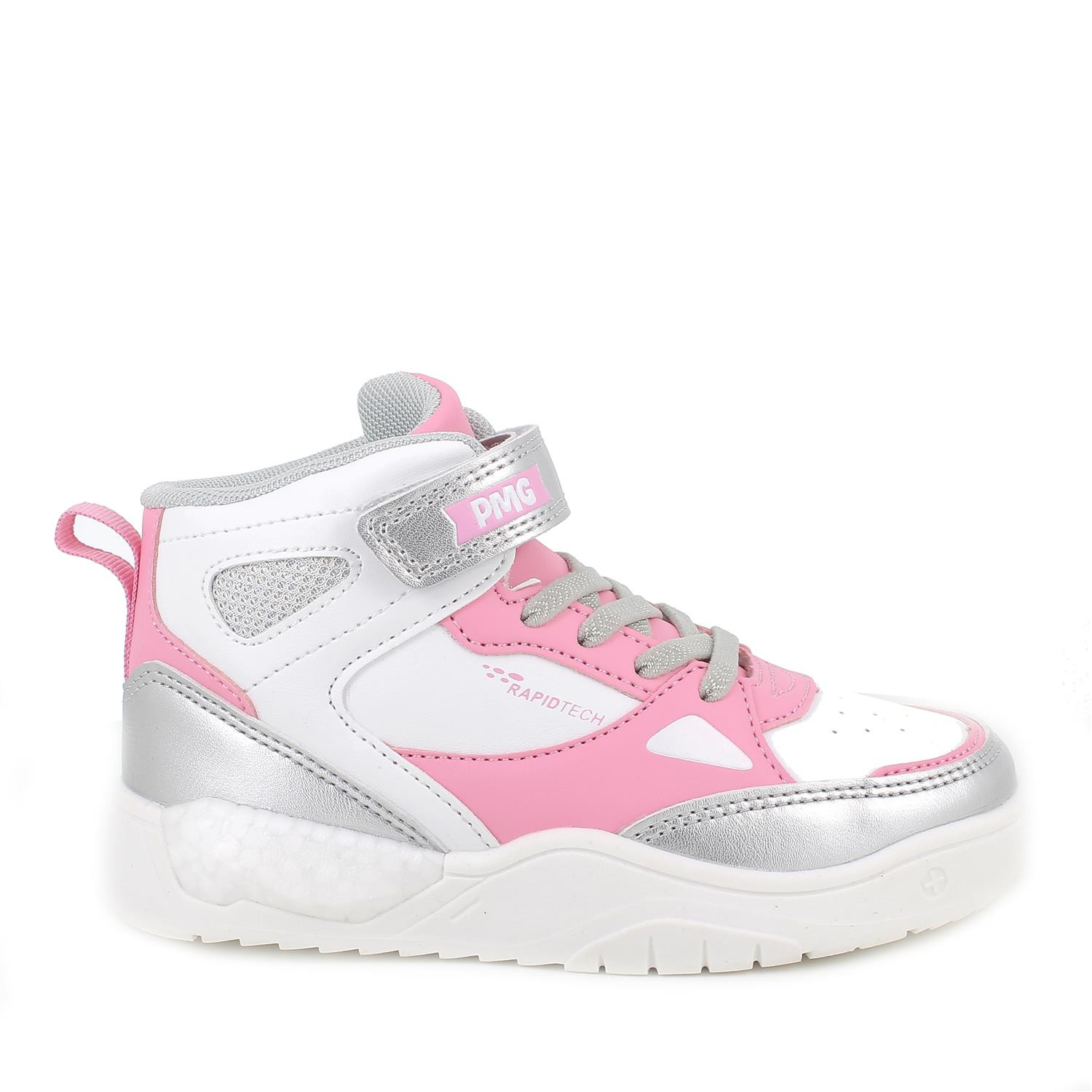 Primigi Sneakers da bambina bianco-rosa-argento, Taglia 28