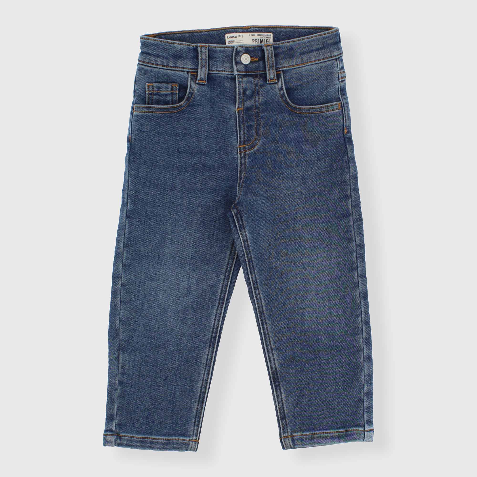 Primigi Pantalone in jeans da bambino, blu, Taglia 12M
