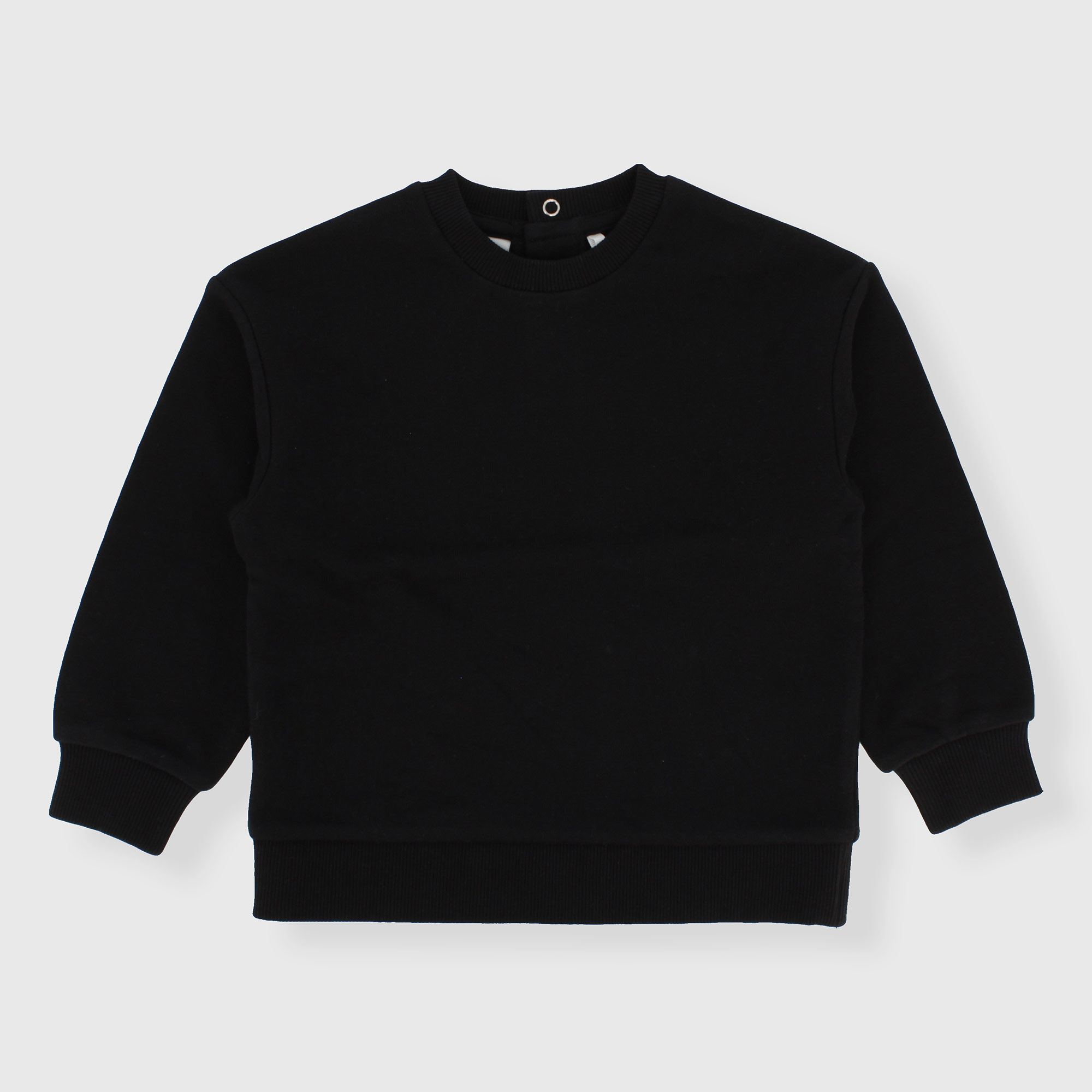 Felpa&#x20;girocollo&#x20;da&#x20;bambino,&#x20;NERO