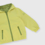 Jacket in nylon for boy, green Jacket in nylon for boy, green