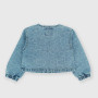 Blouson en jeans fille, bleu Blouson en jeans fille, bleu