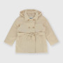 Girl's nylon trench, pink Girl's nylon trench, pink