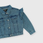 Girl's jeans jacket,  blue Girl's jeans jacket,  blue