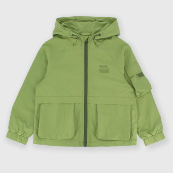 Boy's nylon jacket,  green Boy's nylon jacket,  green