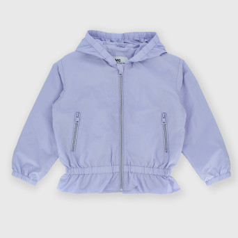 Girl's nylon jacket,  pink Girl's nylon jacket,  pink