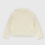 Short jacket in eco-suede for girl, pink Short jacket in eco-suede for girl, pink