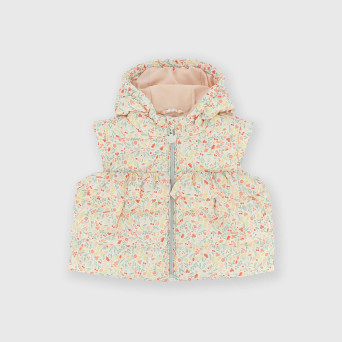 Chaleco de nylon para bebé, blanco Chaleco de nylon para bebé, blanco