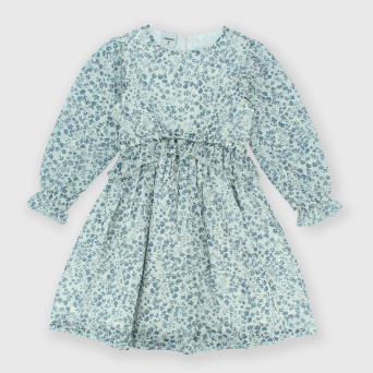 Girl's chiffon dress, white Girl's chiffon dress, white