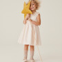 Girl's satin dress, pink Girl's satin dress, pink