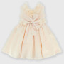 Girl's satin dress, pink Girl's satin dress, pink