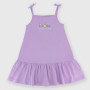Cubrebaño de tejido Jersey para niña, morado Cubrebaño de tejido Jersey para niña, morado