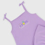 Jersey cover-up for girls, violet Jersey cover-up for girls, violet