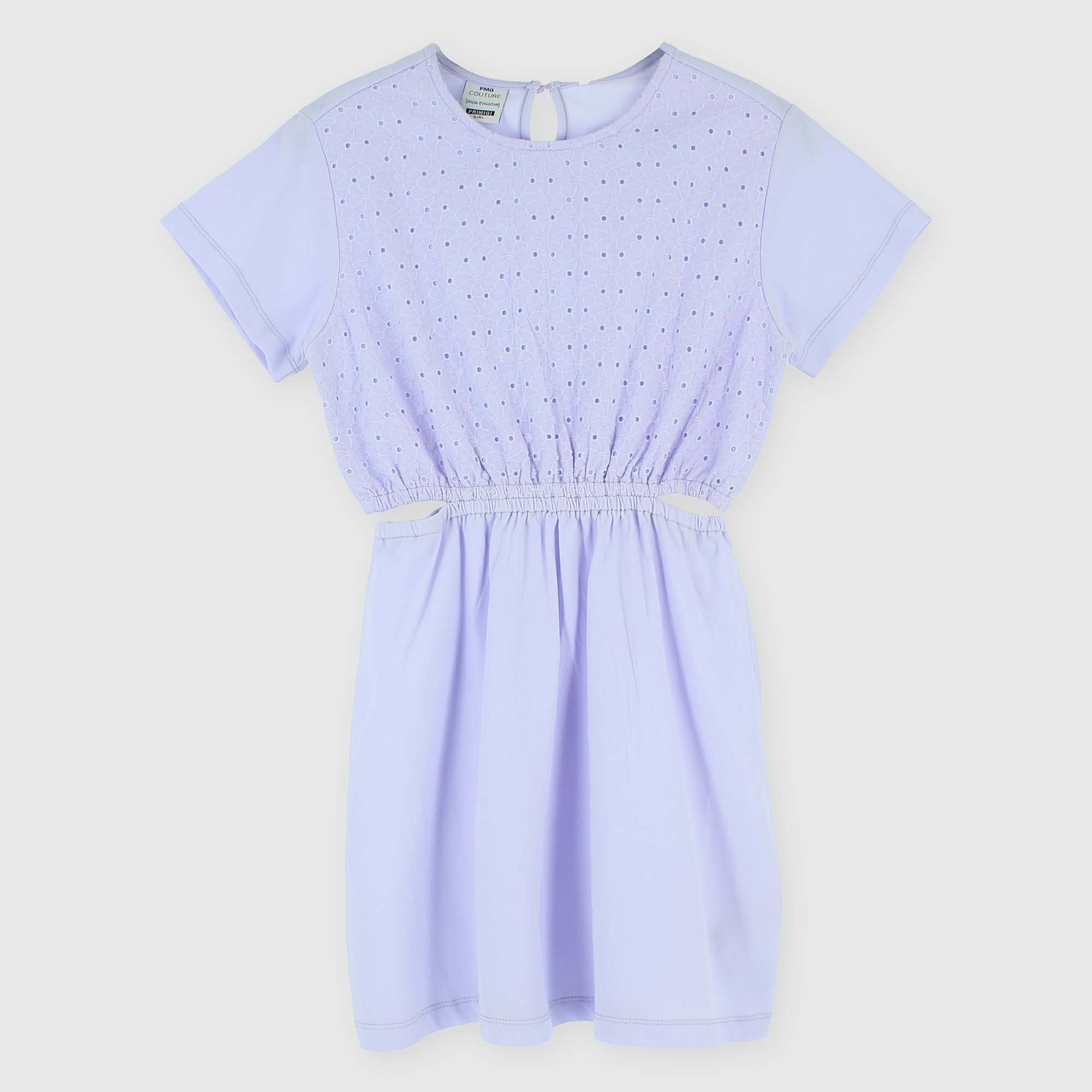 Robe en Jersey  fille, rose