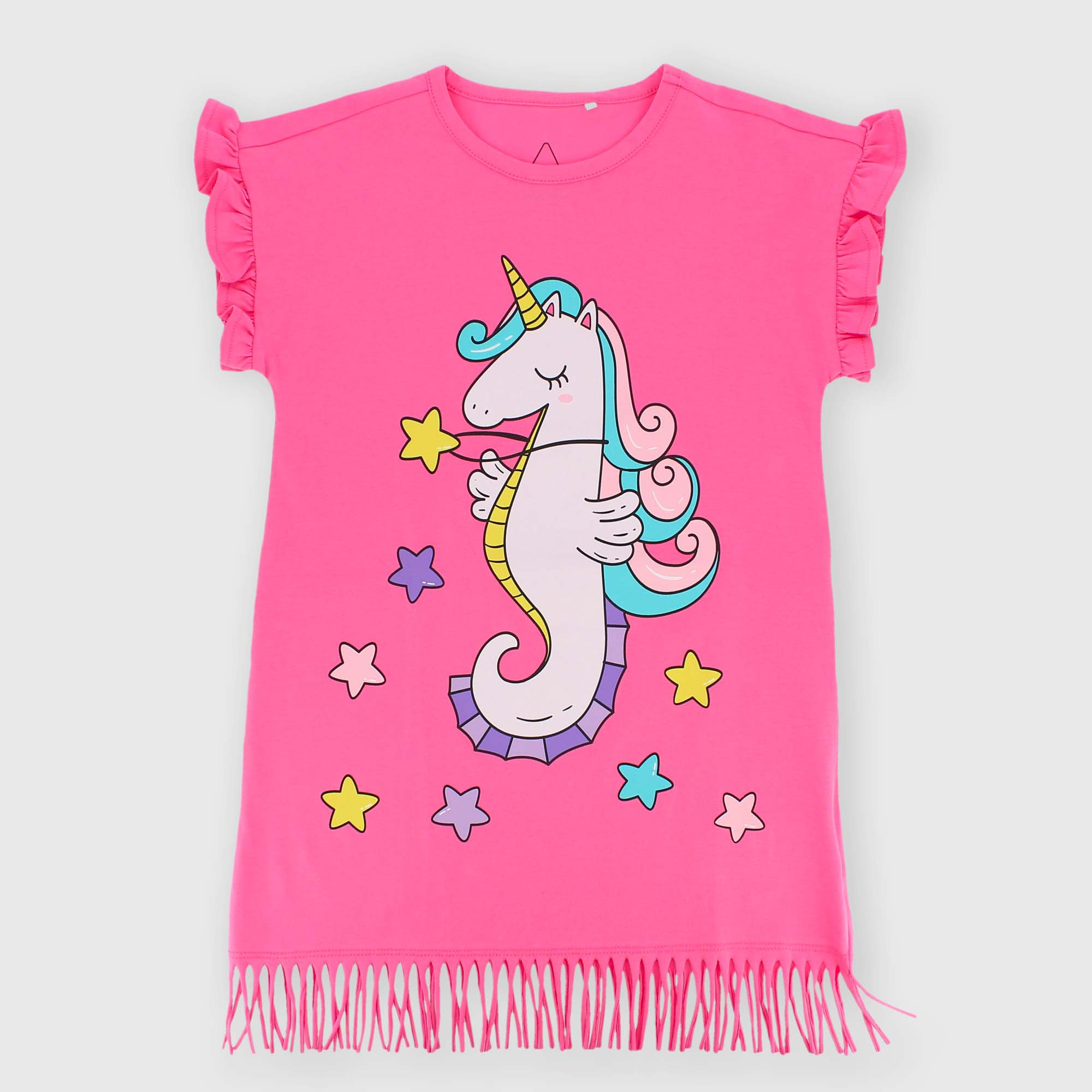 Couvre-maillot en Jersey fille, rose