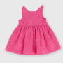 Newborn coton dress, pink Newborn coton dress, pink