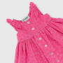 Newborn coton dress, pink Newborn coton dress, pink