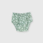 Newborn ribbed dress, green Newborn ribbed dress, green