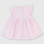 Newborn ribbed dress, pink Newborn ribbed dress, pink