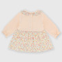 Newborn fleece dress, pink Newborn fleece dress, pink