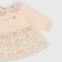 Newborn fleece dress, pink Newborn fleece dress, pink