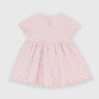 Newborn ribbed dress, pink Newborn ribbed dress, pink