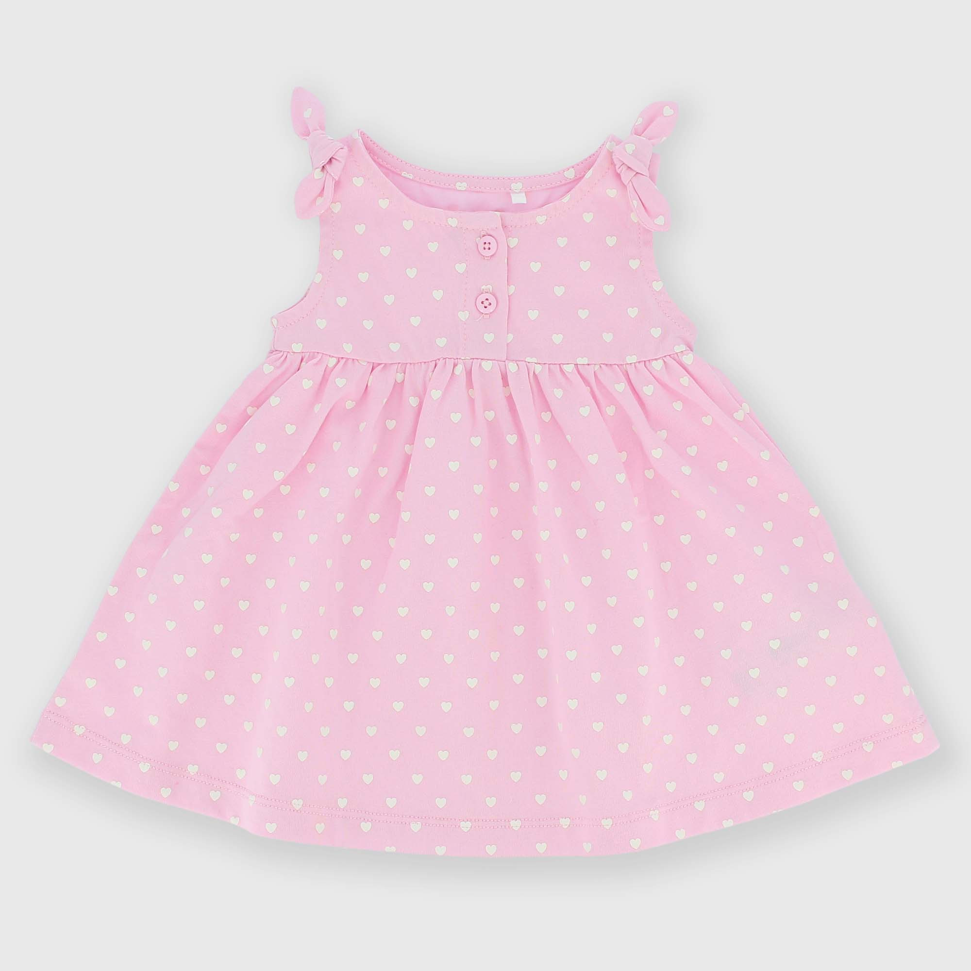 Jersey cover-up for newborn, pink