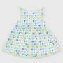 Jersey cover-up for newborn, white Jersey cover-up for newborn, white