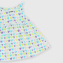 Jersey cover-up for newborn, white Jersey cover-up for newborn, white