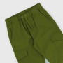Boy's gabardine trousers, green Boy's gabardine trousers, green