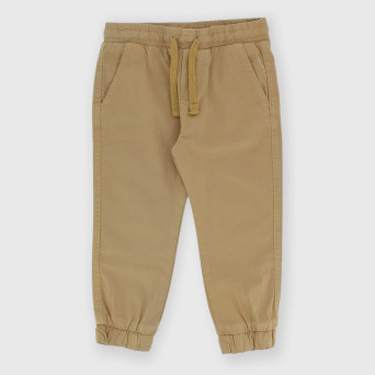 Pantalon en gabardine garçon, beige Pantalon en gabardine garçon, beige
