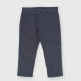 Pantalón de tejido gabardina de niño, azul Pantalón de tejido gabardina de niño, azul