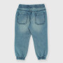 Pantalón de tejido vaquero de niño, azul Pantalón de tejido vaquero de niño, azul