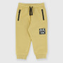 Pantalón de felpa para niño, amarillo Pantalón de felpa para niño, amarillo