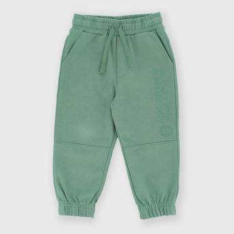 Pantalon en Jersey lourd  garcon, vert Pantalon en Jersey lourd  garcon, vert