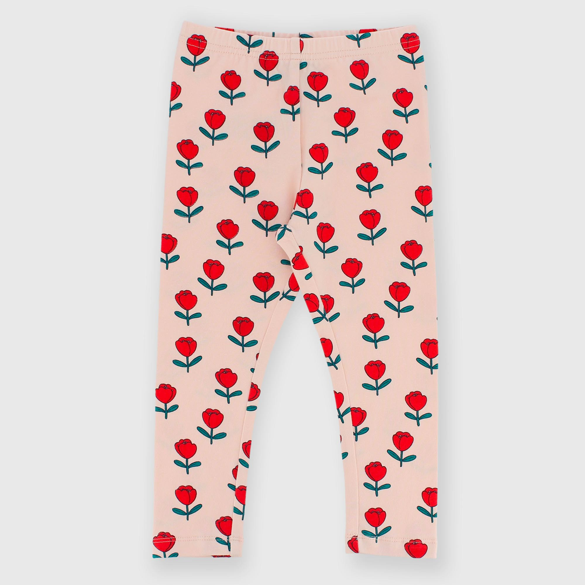 ЛЕГГИНСЫ ИЗ ДЖЕРСИ ДЛЯ ДЕВОЧЕК, РОЗОВЫЙ