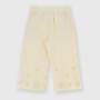 Girl's coton-linen trousers, pink Girl's coton-linen trousers, pink